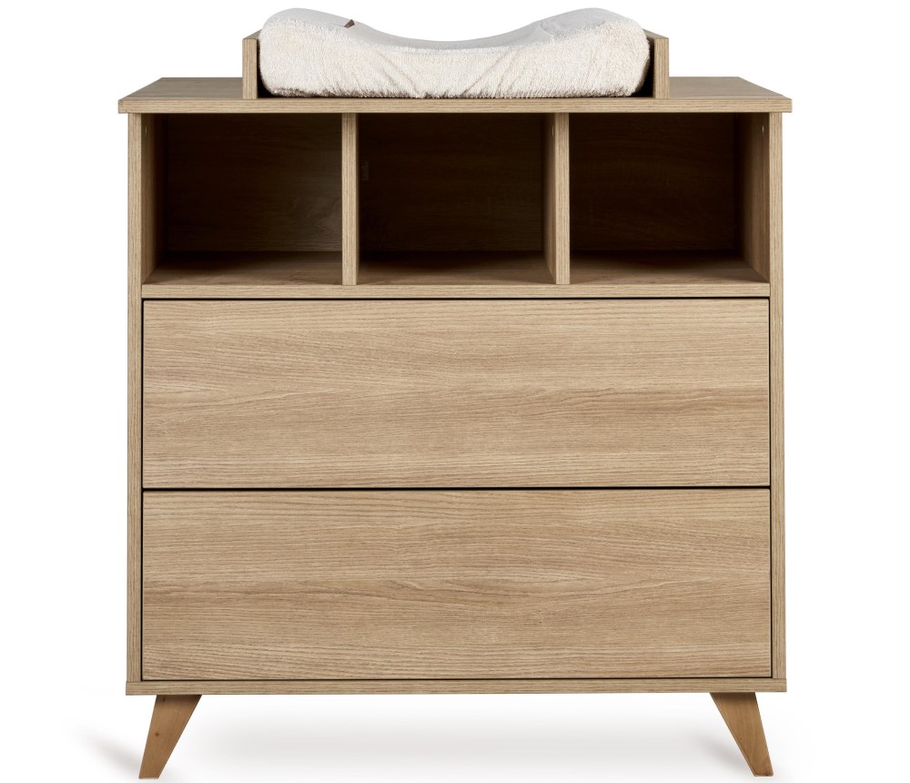 Quax praktická prebaľovacia komoda Loft honey